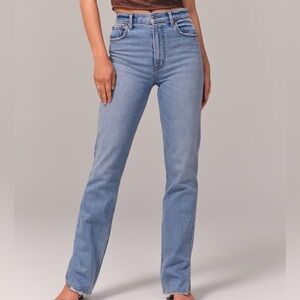 Abercrombie and fitch 90s straight ultra high rise jeans